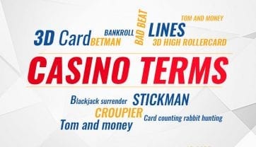 20 Casino Terms you should know